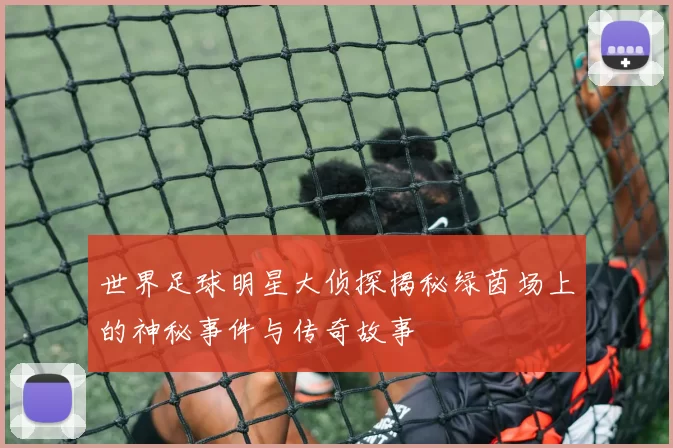 世界足球明星大侦探揭秘绿茵场上的神秘事件与传奇故事