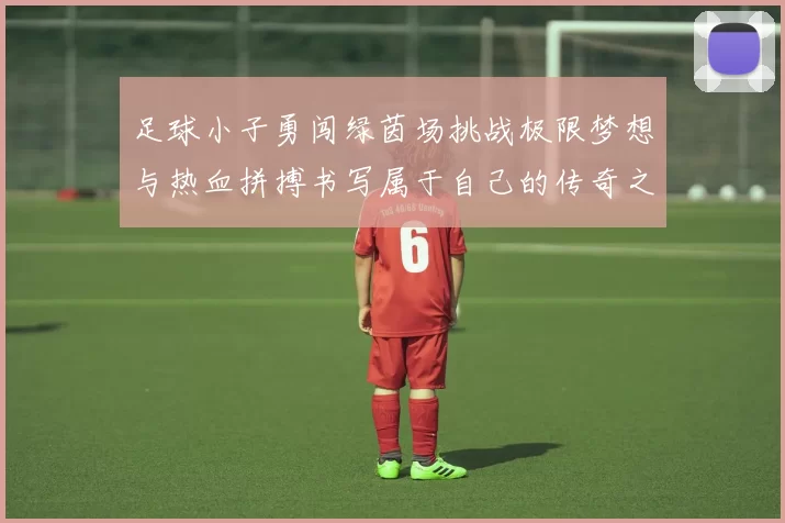 足球小子勇闯绿茵场挑战极限梦想与热血拼搏书写属于自己的传奇之路