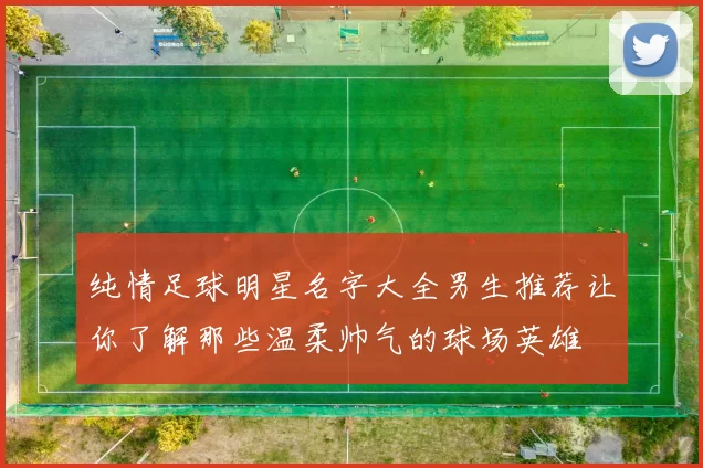 纯情足球明星名字大全男生推荐让你了解那些温柔帅气的球场英雄