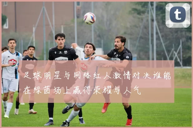 足球明星与网络红人激情对决谁能在绿茵场上赢得荣耀与人气
